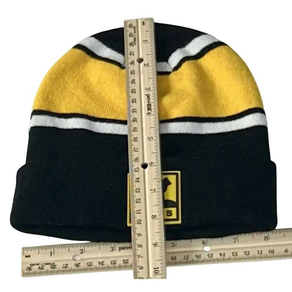 LogoFit Michigan Tech University Huskies CEGE Engineering Striped Knit Beanie